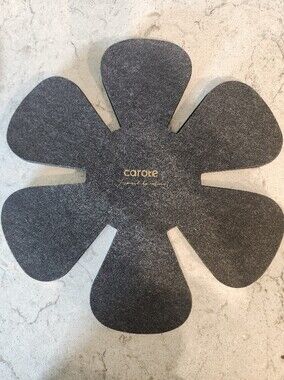 Carote Charcoal Pots Pans Polyester Felt Covers Protectors 16"x16" Set Of 10 NEW